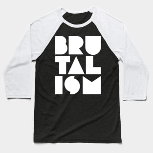 brutalism bold logo Baseball T-Shirt